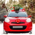thumbnail image 4 of Christmas Car Reindeer Antler Decorations,Vehicle Xmas Decorations Auto Decoration Reindeer Kit with Jingle Bells Rudolph Reindeer and Red Nose for Car Accessories Christmas-Antlers, 4 of 6