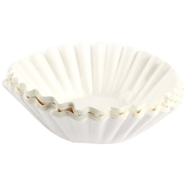 50/100 Uds filtros de café de cesta filtros de papel de café para cafeteras de 8-12 tazas