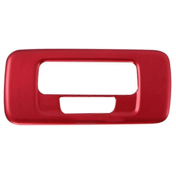 Car Rear Reading Lamp Shade Roof Lamp Decorative Cover Red