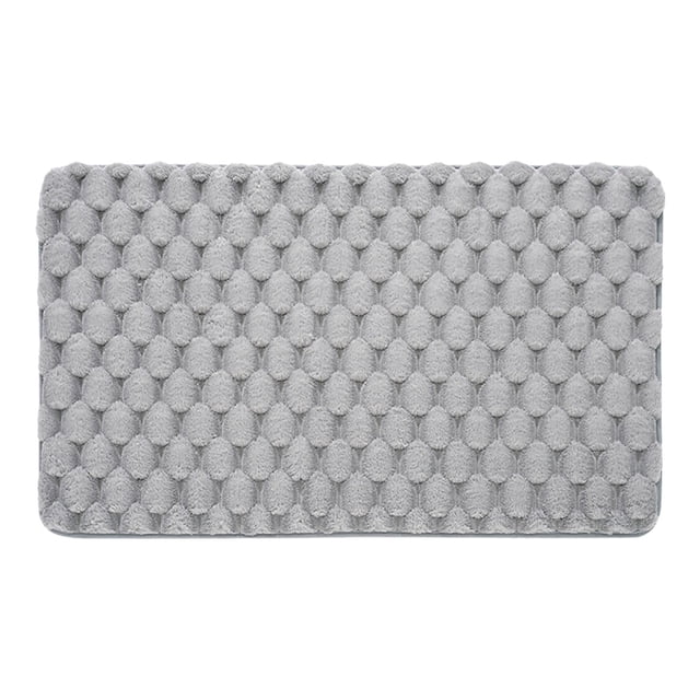 Alfombrillas de Baño para el Baño Antideslizante Baño Antideslizante Alfombrilla de Piso, Alfombrilla de Limpieza Seca de Baño Absorbente de Agua para el Hogar, Alfombrillas de Baño de Cojín Suave Gru
