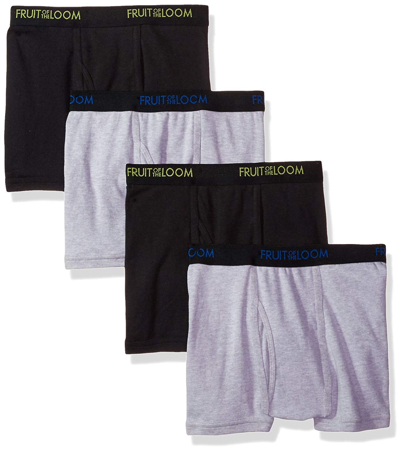 Fruit of the Loom Men's 4Pack Premium DriStretch Short Leg Boxer