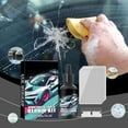 thumbnail image 6 of Auto Glass Polishing & Cleaning Kit, Heavy Duty Oil Film Remover, Improves Clarity and Visibility, 3 Pcs / 3 Ounces, 6 of 9