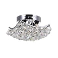 thumbnail image 2 of CWI Lighting 4 Light Flush Mount with Chrome finish, 2 of 6