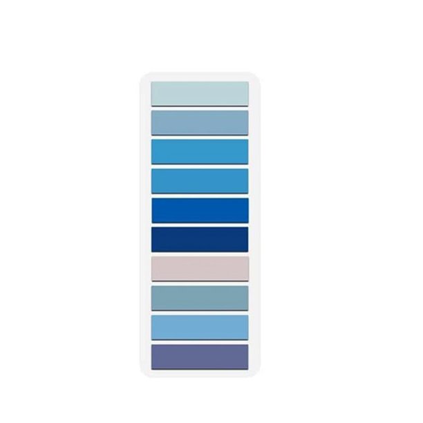 Morandi 60 Colores Índice Pegatinas Autoadhesivas Retro Tamaño Pequeño Autoadhesivo Transparentes Ultrafino Post-It Notas Gao Jiahui unisex
