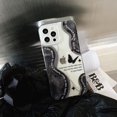 thumbnail image 1 of Funda de teléfono de TPU de silicona suave con soporte de mariposa 3D IMD para iPhone 14, 11, 12, 13 Pro Max, 7, 8 Plus, 14Pro, X, XR, XS Max, Fundas de protección Fivean unisex, 1 of 2