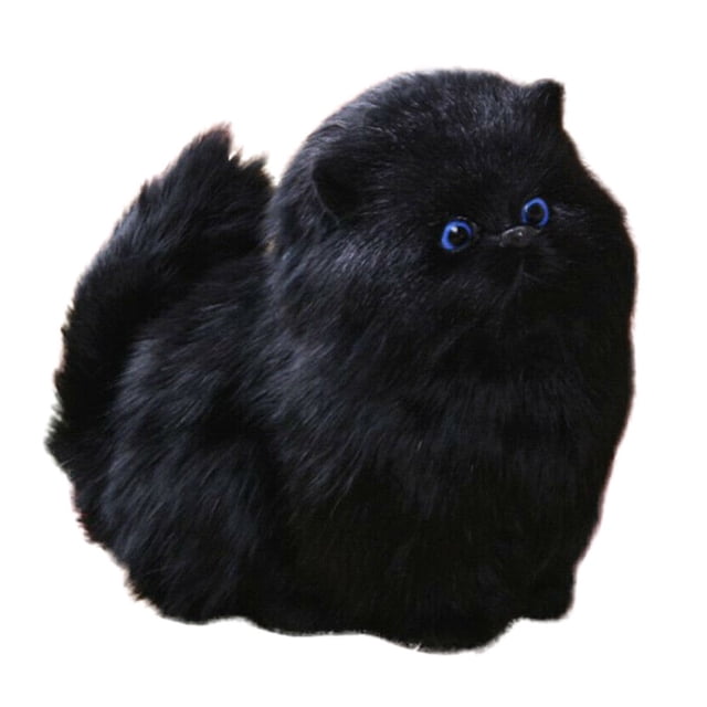 Realistic Sounding Cat Shape Plush Toys Simulation Stuffed Animal Cuddly Doll Toy Gift for Kids Children New