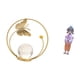 thumbnail image 5 of Estatua de bola de cristal,Estatuas de bolas de cristal para decoración del hogar,escritorio interior,Escultura de bola de cristal Figura de hierro Decoración,Muñeca geisha japonesa,Adorno, 5 of 8