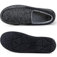 thumbnail image 3 of Ravelier Men's Sherpa Lined SILVADUR Memory Foam Moc Slipper, 3 of 5
