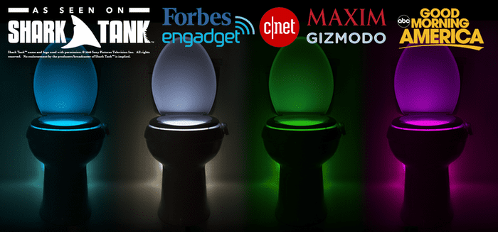 Illumibowl Toilet Light  Cool Sh*t You Can Buy - Find Cool Things