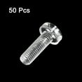 thumbnail image 3 of Unique Bargains M5x16mm Plastic Phillips Bolts PC Pan Head Machine Screws Transparent 50 Pack, 3 of 5
