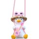 thumbnail image 1 of pendentif Caneton Oscillant, Rtroviseur De Voiture, Pendentif Caneton Rose, Adapt Au Rtroviseur De Voiture, 1 of 5