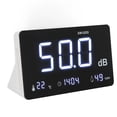 thumbnail image 1 of Medidor De Decibeles, Pantalla De Tiempo Lector De Nivel De Sonido Alarma Visual Audible 4 En 1 Para Estudio De Trabajo, 1 of 7