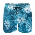 thumbnail image 3 of HAPIMO Mens Trends Pocket Swim Trunks Seaside Vacation 3D Print Trousers Summer Swimwear Board Shorts Quick Dry Elastic Drawstring Bathing Suits Holiday Beach Pants Discount, 3 of 4