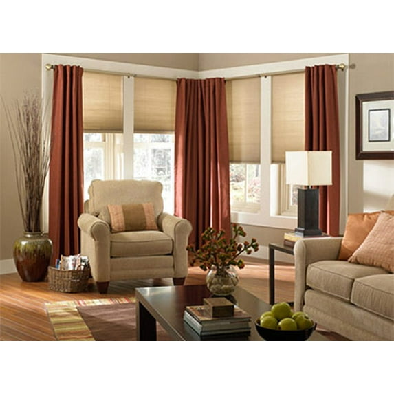 Phase II 3/8 Inch Light Filtering Cordless Cellular Shade - Inside Mount 48" Height