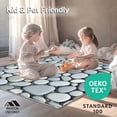 thumbnail image 4 of ODIKA 8'x10' Machine Washable Non-Slip Area Rug, Resist Dirt Entryway Grey Absorbent Dog Modern Non Slip Floor High Traffic Rug, Gray, 107425, 4 of 7