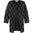 thumbnail image 1 of Tahari Womens Embroidered Pearl Blazer Jacket, Black, Petite, 4P, 1 of 2