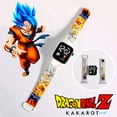 thumbnail image 2 of Pokemon Pikachu Dragon Ball Z, relojes deportivos informales Led de silicona, Color encantador, reloj de pulsera Digital para niños, juguetes de regalo gym unisex, 2 of 2