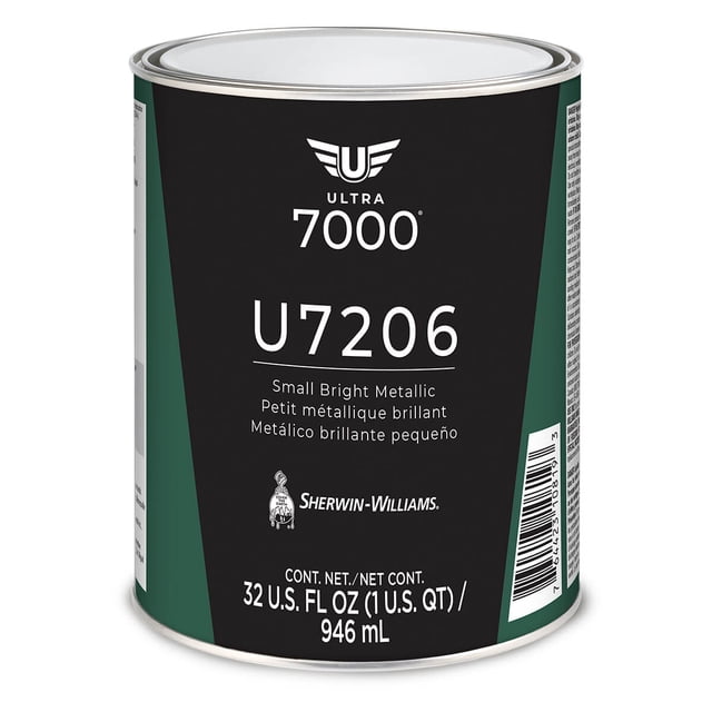 Pintura Automotríz Sherwin Williams Ultra 7000 Metálico Brillante Pequeño 946 Ml