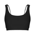 thumbnail image 5 of Taqqpue Women Sports Bra Swimsuit Top Swim Bra Bikini Tops Scoop Neck Bathing Suits Top Padded Swim Crop Tops Only, 5 of 9