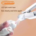 thumbnail image 3 of WhisperTrim Pet Nail Trimmer,Portable 2in1 Dog Cat Electric Nail Clipper w Light, 3 of 5