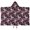 Breast Cancer Survivor, variant on Breast Cancer Survivor Pink Ribbon Black Hooded Bath Towel，50"x30" for Ages 3 To 12 Kids, Quick Dry Lightweight Soft Microfiber Hood Beach Towel Cover Up for Kids