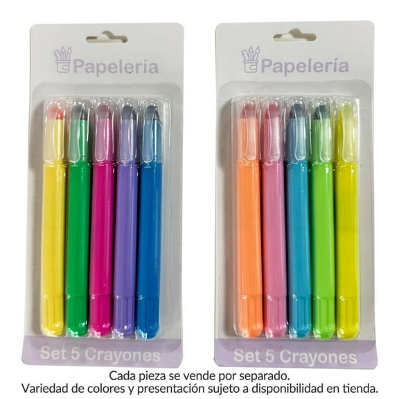 Crayones Prichos N/A A555507 / Varios modelos 5 piezas