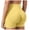 a9-Yellow, variant on KPOPLK Women's Biker Shorts 4" - Yoga Shorts No Front Seam High Waisted Womens Workout Gym Booty Scrunch Butt Shorts,Yellow,Size S