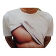 thumbnail image 3 of Camiseta Estampado 3d Músculos Para Hombres, 3 of 4
