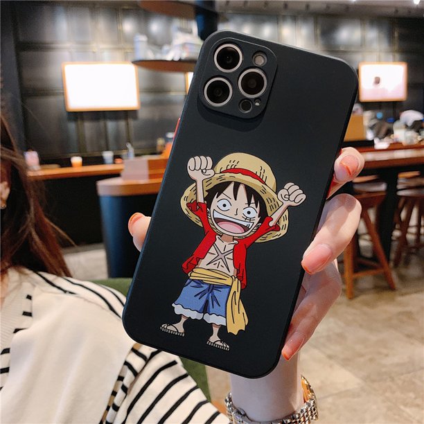 Luffy & Son Goku Xiaomi Poco M3 Pro X3 NFC Mi 11 lite 10T Redmi 9T 9A 9C 9 Note 10 9 8 9T Funda Protectora Suave De Silicona De Una Pieza Anime