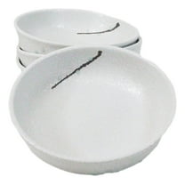 Pack Of 5 Ceramic Yukino Hana Collection Soup Salad Rice Shallow Bowls 10oz