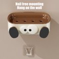 thumbnail image 5 of Wall Mounted Drainage Soap Box, Bathroom Soap Storage, Flush Mount Design, Rustproof Metal Construction, For Wet Areas, Efficient Drainage System, Modern Bathroom Organizer, Kitchen Sink Acc, 5 of 5