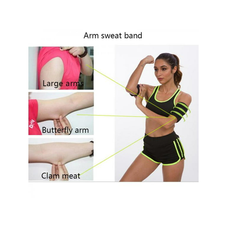 Arm Trimmers Sweat Band for Women Men Weight Loss Compression Body