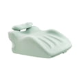 thumbnail image 2 of Almohada boca abajo con soporte para el cuello, almohada de espuma viscoelástica, almohada para las piernas, base antideslizante, almohada en cuña, Verde, 2 of 8