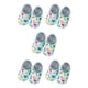 thumbnail image 2 of Soidarity 1 par de zapatillas de deportes acuáticos para niños pequeños, zapatos de natación portátiles para exteriores, interior, playa, surf, botas M, Typ 7 5piezas Soidarity CBP227582, 2 of 4