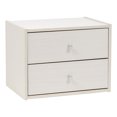 thumbnail image 1 of IRIS Série Tachi Tiroir de Rangement Modulaire en Bois, Blanc, 1 of 9
