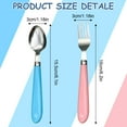 thumbnail image 2 of 2 Pieces + Reusable Bag Eco-Friendly Kids Utensil Set, 2 of 7