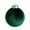 3.15"-Green, variant on yulier Velvet Christmas Ball Ornaments with Sparkling Rhinestones, 2.36 Inch Flocked Plastic Xmas Balls Christmas Tree Decorations for Xmas Holiday Party Decor