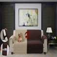 thumbnail image 2 of 2024 Pet Products Furniture Cover  Reversible Protector for Dogs & Cats  Chair  Navy/Gray, 2 of 5