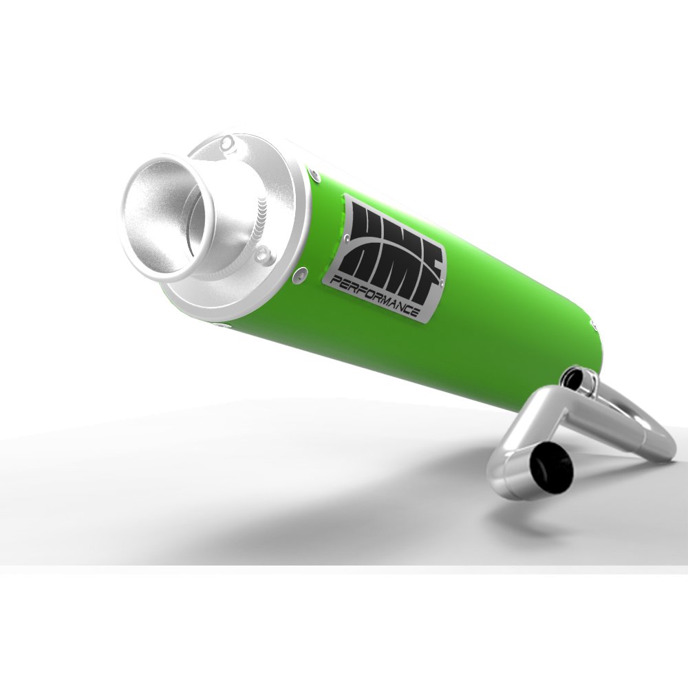 HMF Kawasaki Brute Force 750 2012 2014 Green Full Exhaust Muffler