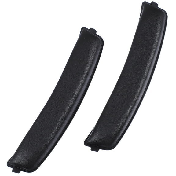 Earphone Net Cloth Beam Headband Headphones Cover Imitation Leather Sponge Headset Accessories Pad Earmuffs 2 Pcs