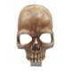 thumbnail image 2 of Skull Night Light Gothic Candles Lamp Decor Candle Lanterns Gifts Led Light Up Halloween Candle Lantern Human Skull Handmade Light Bar Decor, 2 of 5