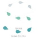 thumbnail image 2 of Guirnalda decorativa de 4 guirnaldas de gotas de lluvia para bodas, baby showers y fiestas., 2 of 7