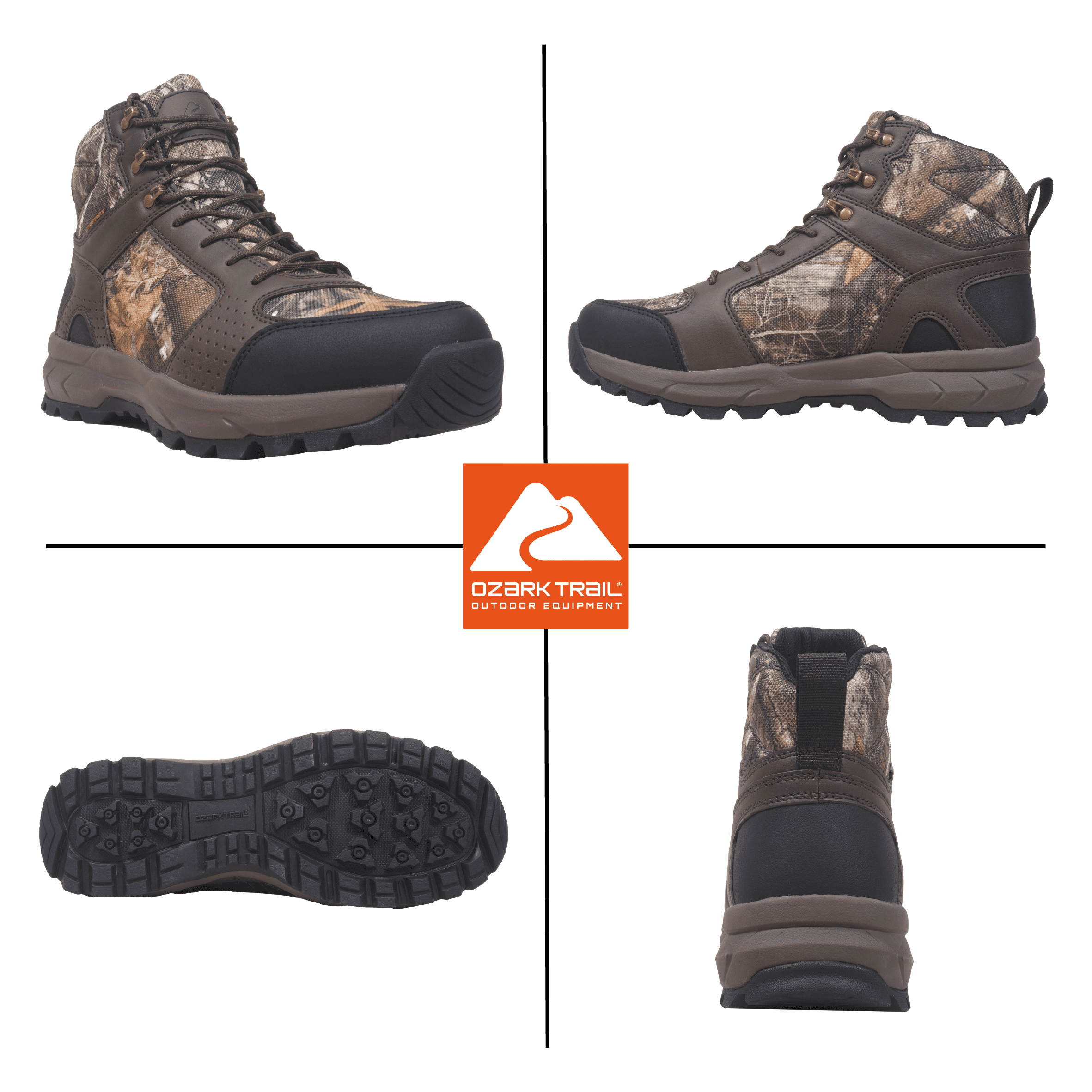 Ozark Trail Men's 8-Inch Hunting Boots