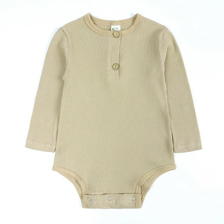 

Boys Girls Romper Long Sleeve Rainbow Print Romper Tops Bodysuit Baby Girl Clothes