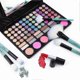 thumbnail image 4 of 32pcs Makeup Brushes Set, Cosmetic Brushes Lips Foundation Eyeshadow Face Brushes Eye Brushes Eyeshadow Brushes With Blue Nylon Bag, Blue, 4 of 4