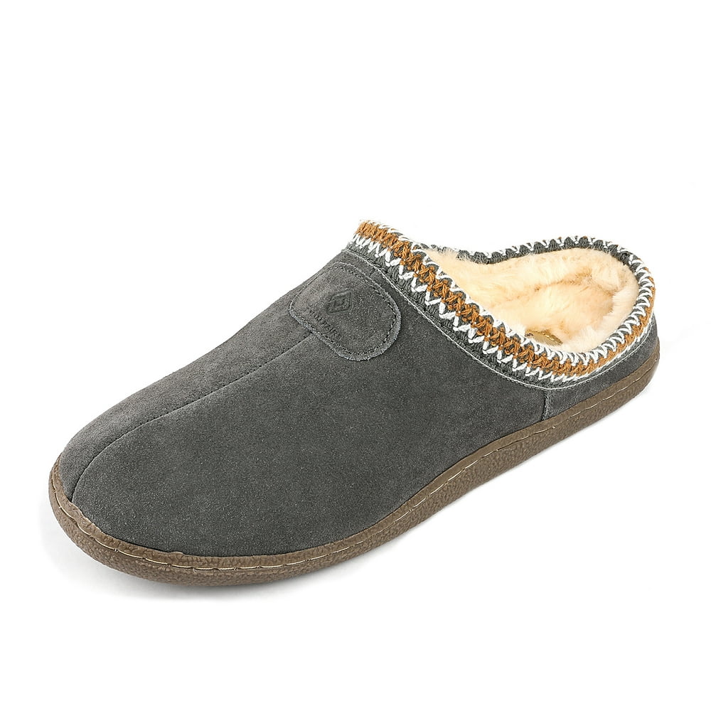 Dream Pairs - DREAM PAIRS Men's Winter Warm Home Slippers Leather ...