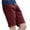 Red, variant on Tungbrin Men's Shorts Summer Casual Elastic Waisted Drawstring Shorts 9 Inch Big and Talls Vacation Shorts with Pockets