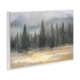 thumbnail image 2 of Abstract Blurred Pine Tree Forest Landscape Wall Plaque Art, 19 x 13, 2 of 6