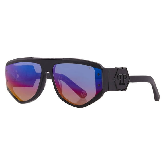 Philipp Plein Multicolor Irregular Men's Sunglasses SPP093M 703V 65