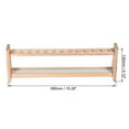 thumbnail image 2 of Soporte de tubos de ensayo de madera con 12 pozos para tubos de centrifugado de 25ml, 2 of 5
